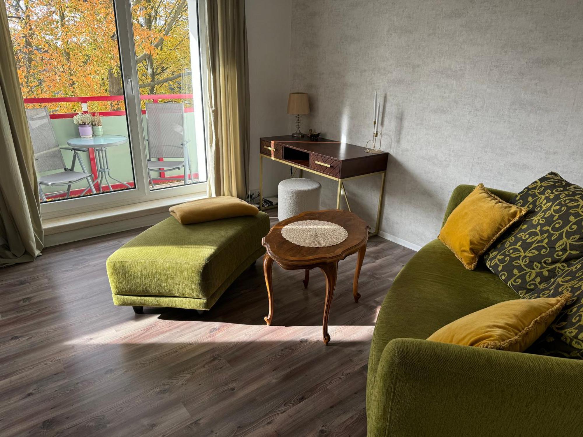 Schoene Kleine Wohnung Cottbus Buitenkant foto
